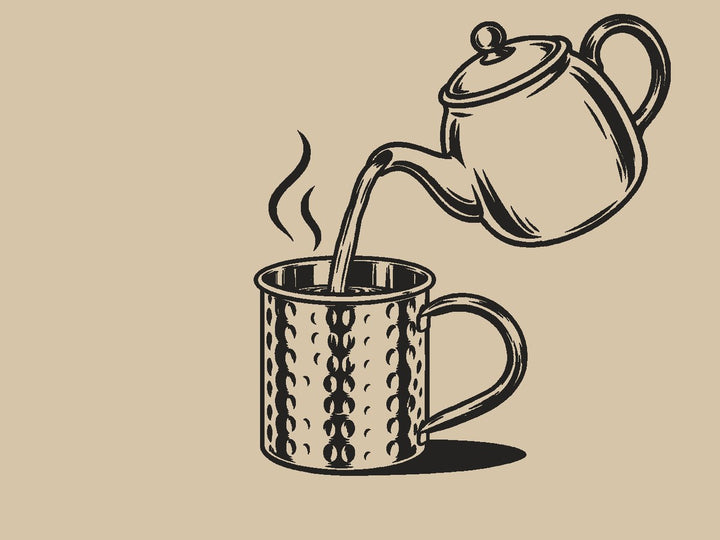 Fyld med vand, te eller kaffe