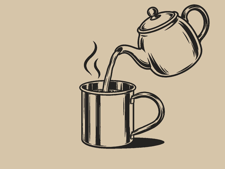 Fyld med vand, te eller kaffe