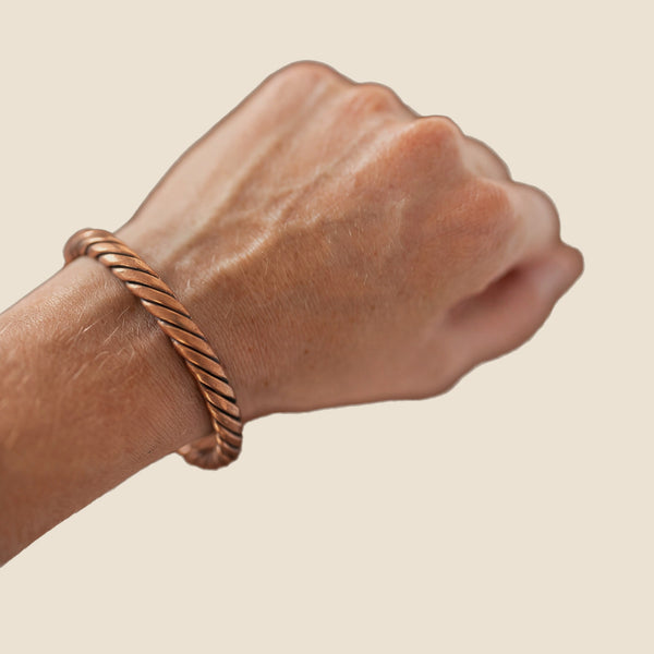 Kopero Kobberarmbånd Snoet