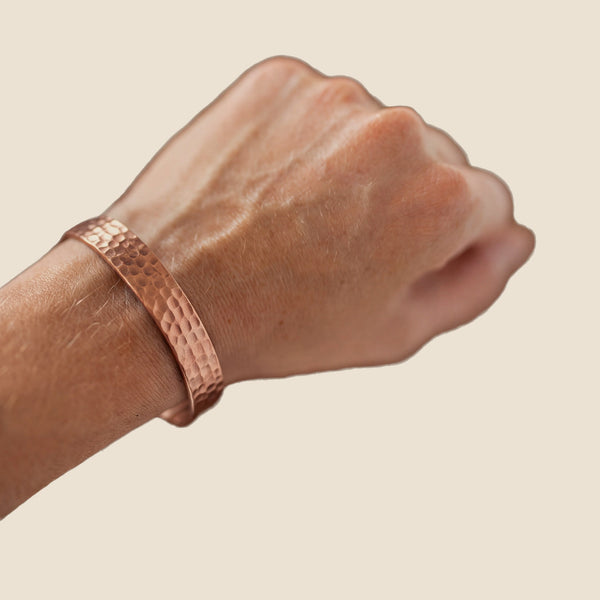 Kopero Kobberarmbånd Hamret
