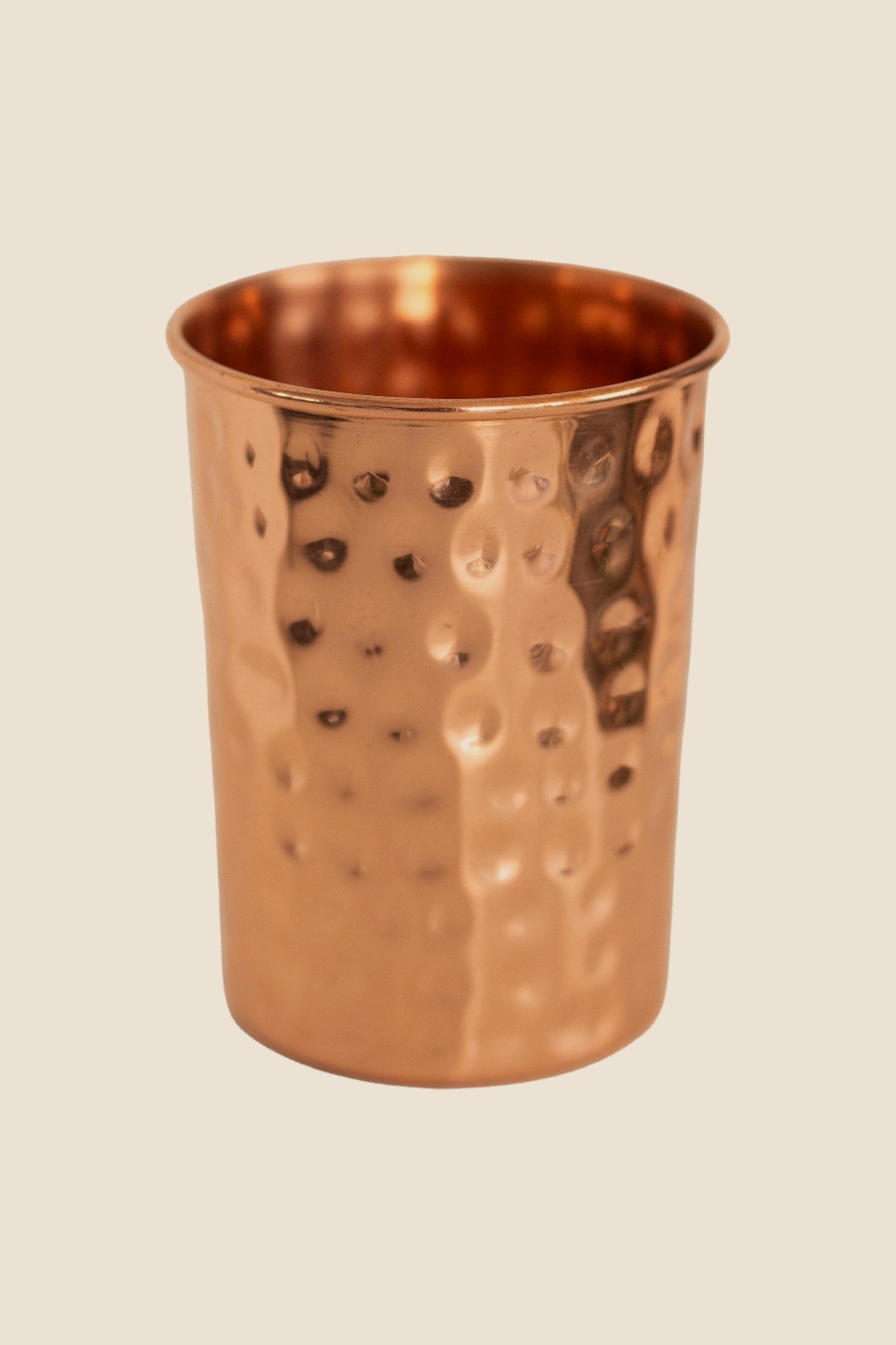 Kopero Kobberbæger Hamret, produktfoto på hvid baggrund